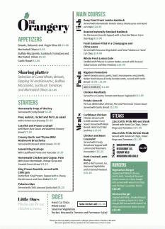 a-la-carte-menu